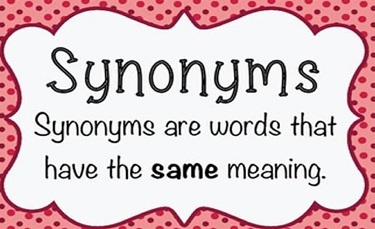 Common Synonym Part-1